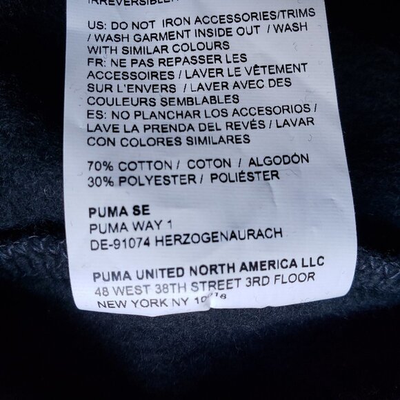 NWT - PUMA Logo Youth Fleece Jogger - Size L(14/16) - Picture 3 of 4